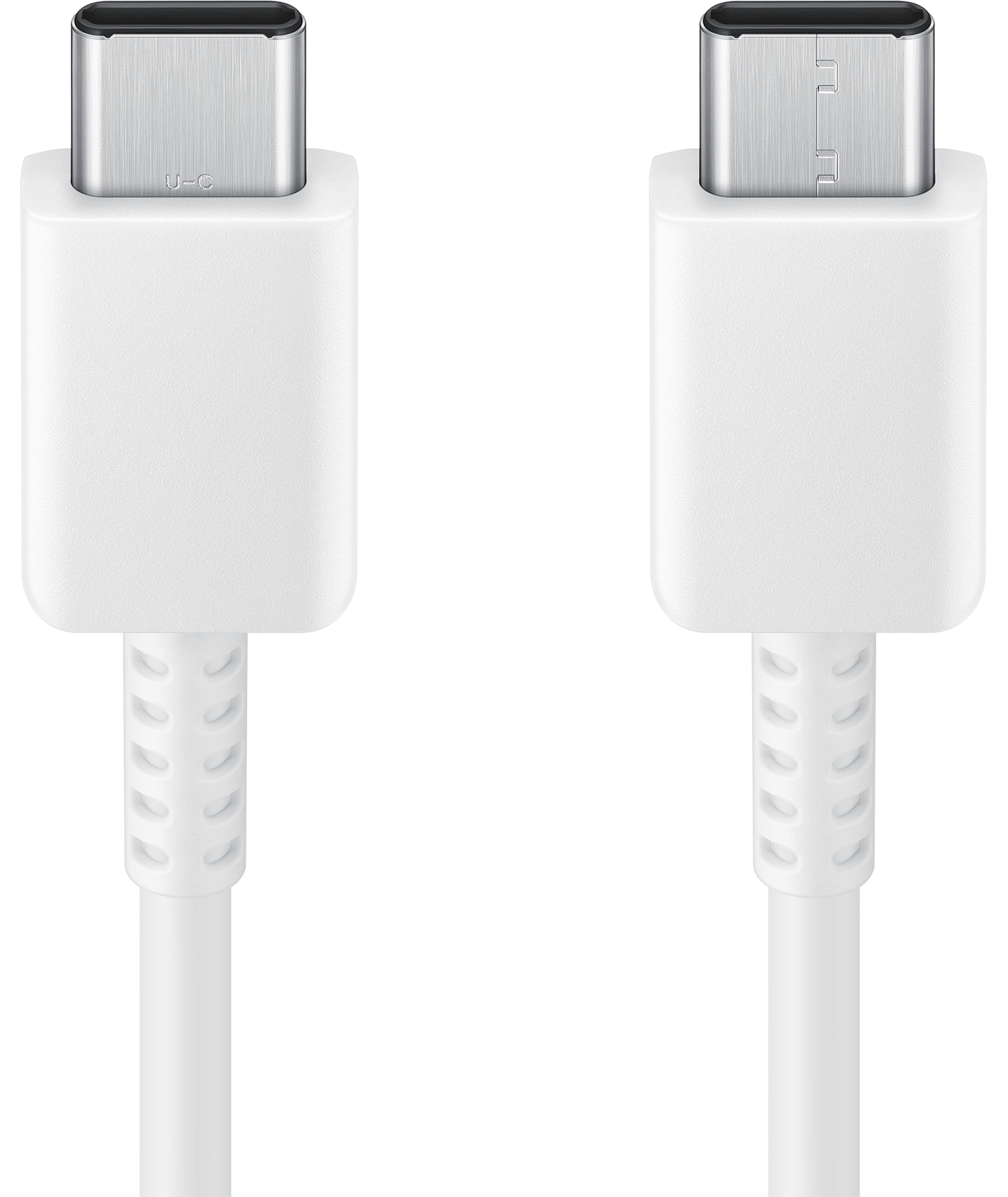 Câble de données et de charge USB-C - USB-C Samsung EP-DA705BWE, 25W, 1m, blanc GP-TOU021RFBWWW