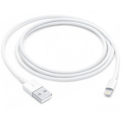 USB-A to Lightning Data and Charging Cable Apple A1480, 18W, 1m, White MUQW3ZM/A