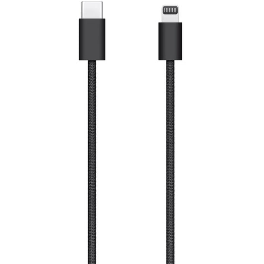 Apple A2432 Câble de données et de charge USB-C - Lightning, 20W, 1m, noir, Swap 