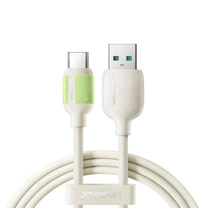 Câble de Données et de Charge USB-A - USB-C Joyroom S-A53, 18W, 1.2m, Beige
