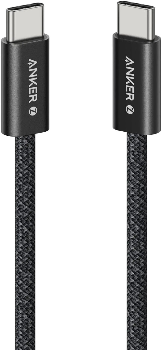 Câble de Données et de Charge USB-C - USB-C Anker Zolo, 240W, 1m, Noir A8060H11