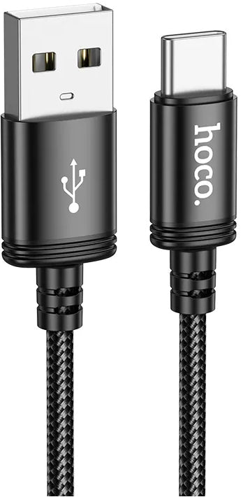 Câble de Données et de Charge USB-A - USB-C HOCO X89, 18W, 2m, Noir