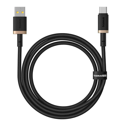Câble de Données et de Charge USB-A - USB-C Baseus Dura Series, 60W, 1m, Doré P10377802U01-00