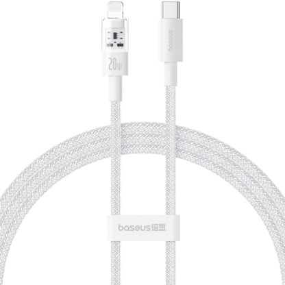 Câble de Données et de Charge USB-C - Lightning Baseus Gem, 20W, 1m, Blanc P10373001211-00