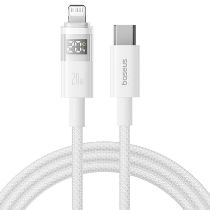 Câble de Données et de Charge USB-C - Lightning Baseus Display 2, 20W, 2m, Blanc P10382703211-01