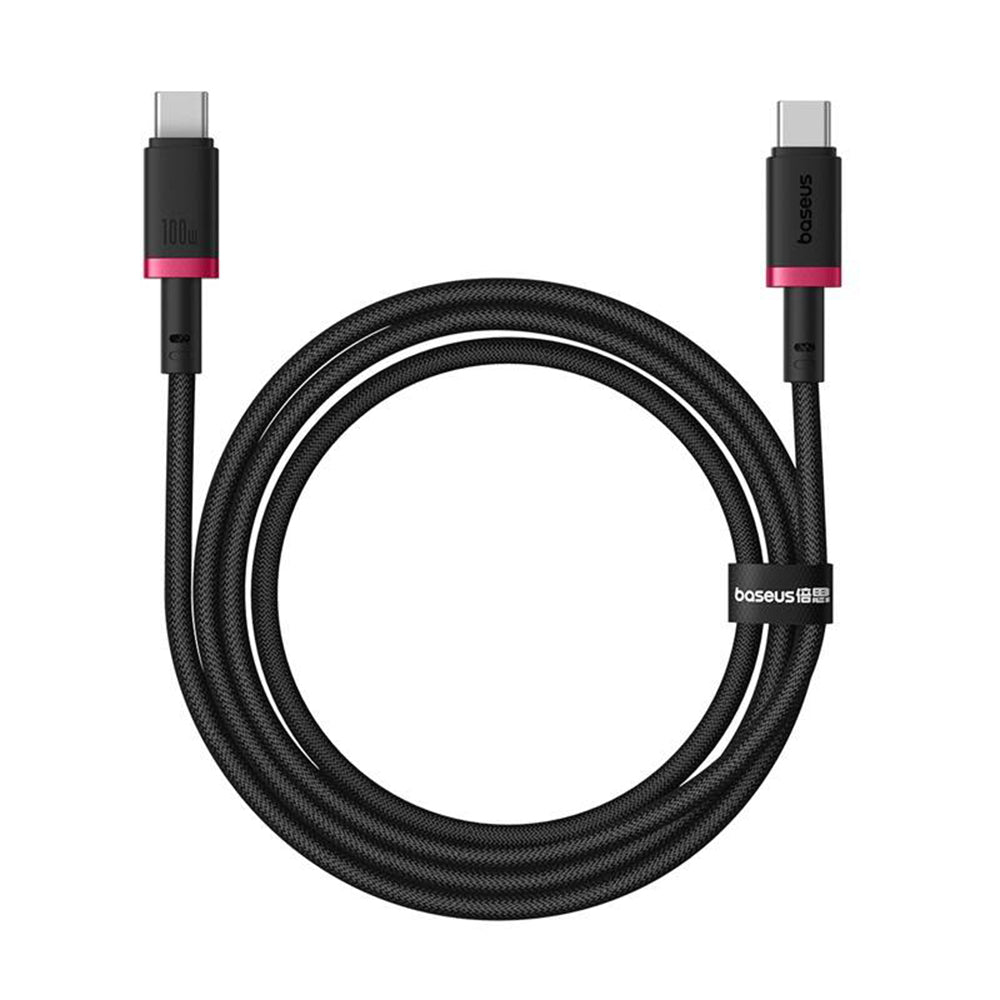 Câble de Données et de Charge USB-C - USB-C Baseus Dura Series, 100W, 2m, Rouge P10377803U01-02