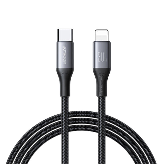 Câble de Données et de Charge USB-C - Lightning Joyroom S-A28 Flash, 30W, 1m, Noir