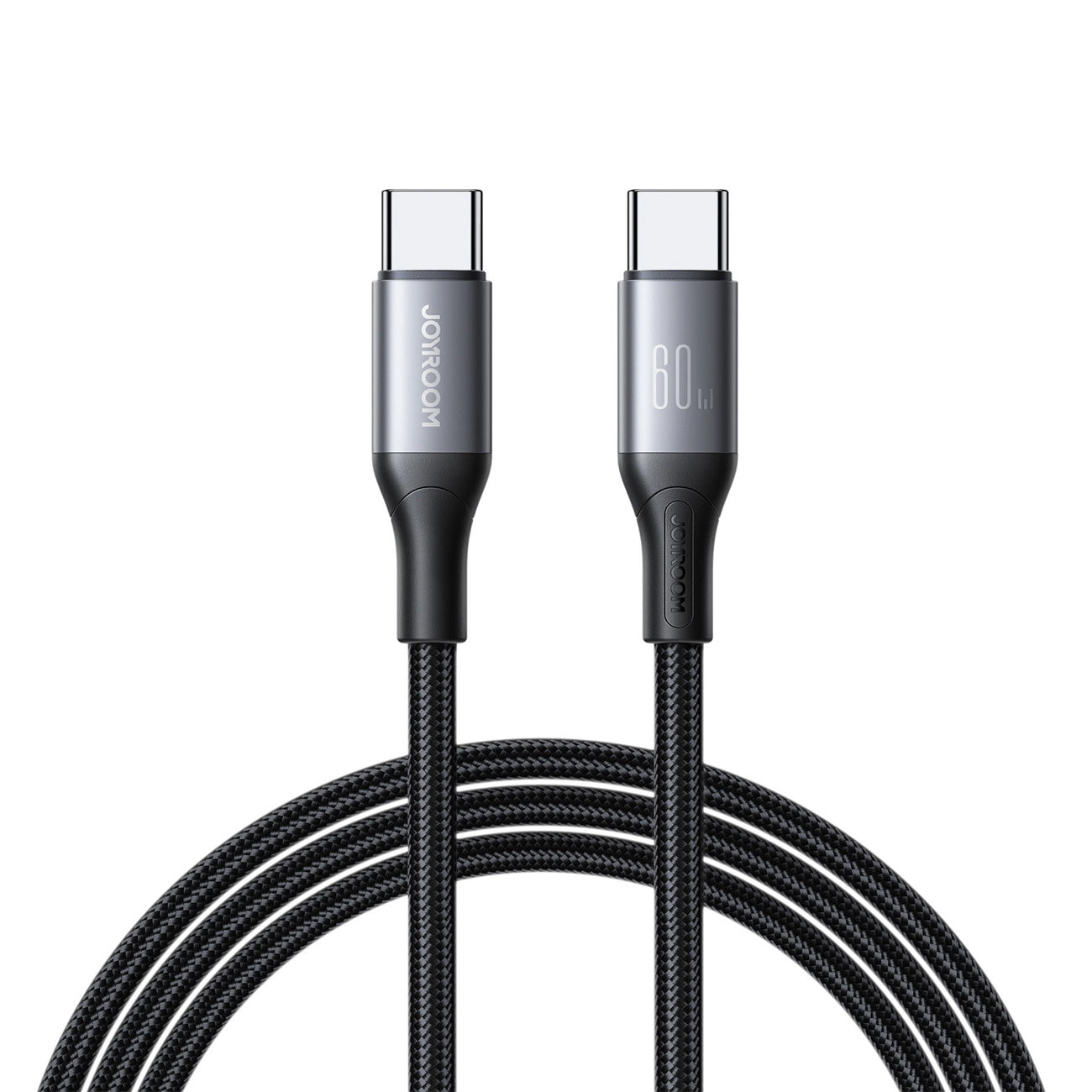 Câble de Données et de Charge USB-C - USB-C Joyroom S-A28 Flash, 60W, 2m, Noir