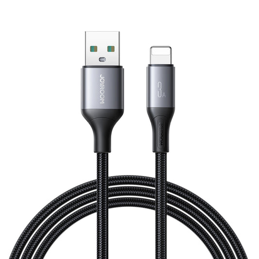 Câble de Données et de Charge USB-A - Lightning Joyroom S-A28 Flash, 18W, 2m, Noir