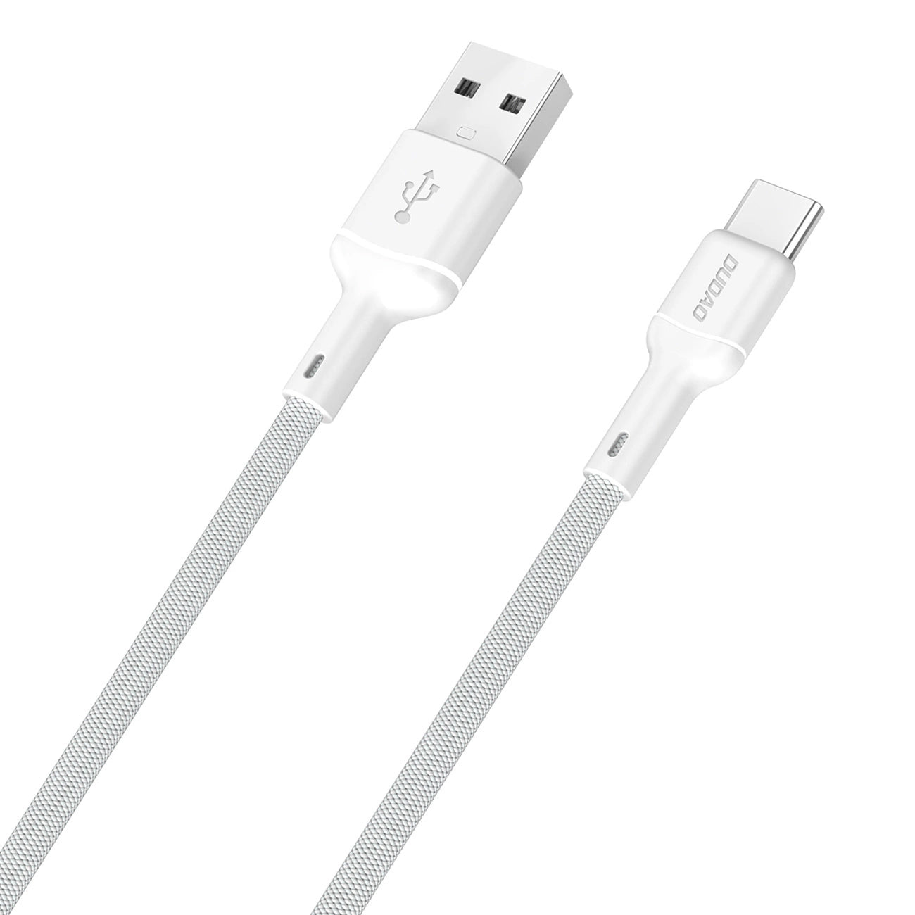 Câble de Données et de Charge USB-A - USB-C Dudao L9T, 100W, 1m, Blanc
