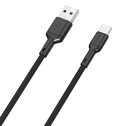 Câble de Données et de Charge USB-A - USB-C Dudao L9T, 100W, 1m, Noir