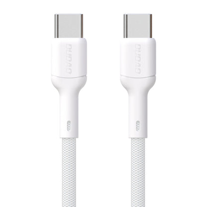 Câble de Données et de Charge USB-C - USB-C Dudao L9C, 65W, 1m, Blanc