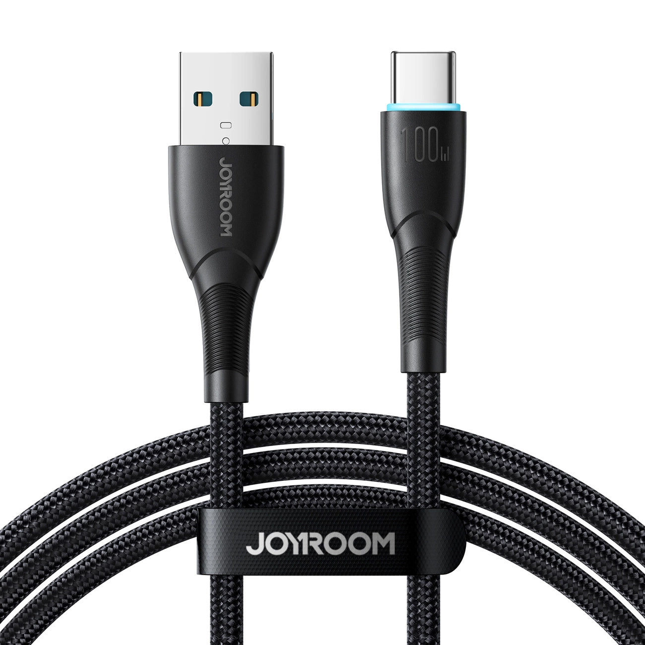 Câble de Données et de Charge USB-A - USB-C Joyroom S-A32, 100W, 1m, Noir