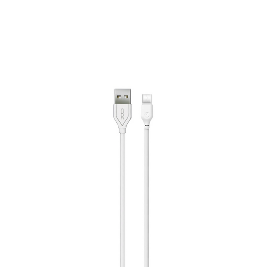 Câble de Données et de Charge USB-A - USB-C XO Design NB103, 18W, 1m, Blanc