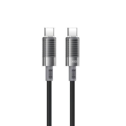 Câble de Données et de Charge USB-C - USB-C XO Design NB-Q282B, 60W, 1m, Noir