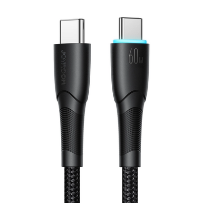 Câble de Données et de Charge USB-C - USB-C Joyroom S-A32, 60W, 1m, Noir
