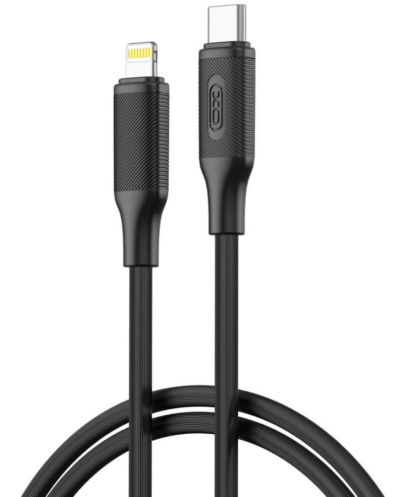 Câble de Données et de Charge USB-C - Lightning XO Design NB-Q265A, 27W, 1m, Noir