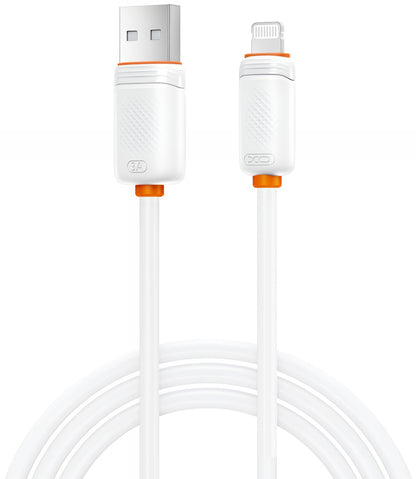 Câble de Données et de Charge USB-A - Lightning XO Design NB302, 18W, 1m, Blanc