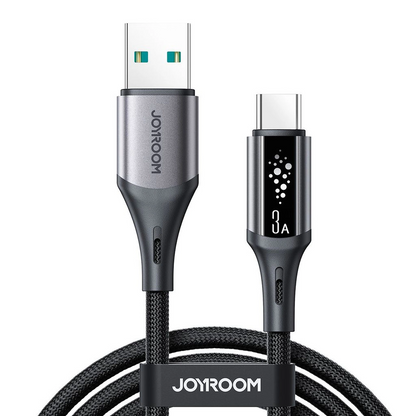Câble de Données et de Charge USB-A - USB-C Joyroom S-A60 StarTalk, 18W, 1.2m, Noir