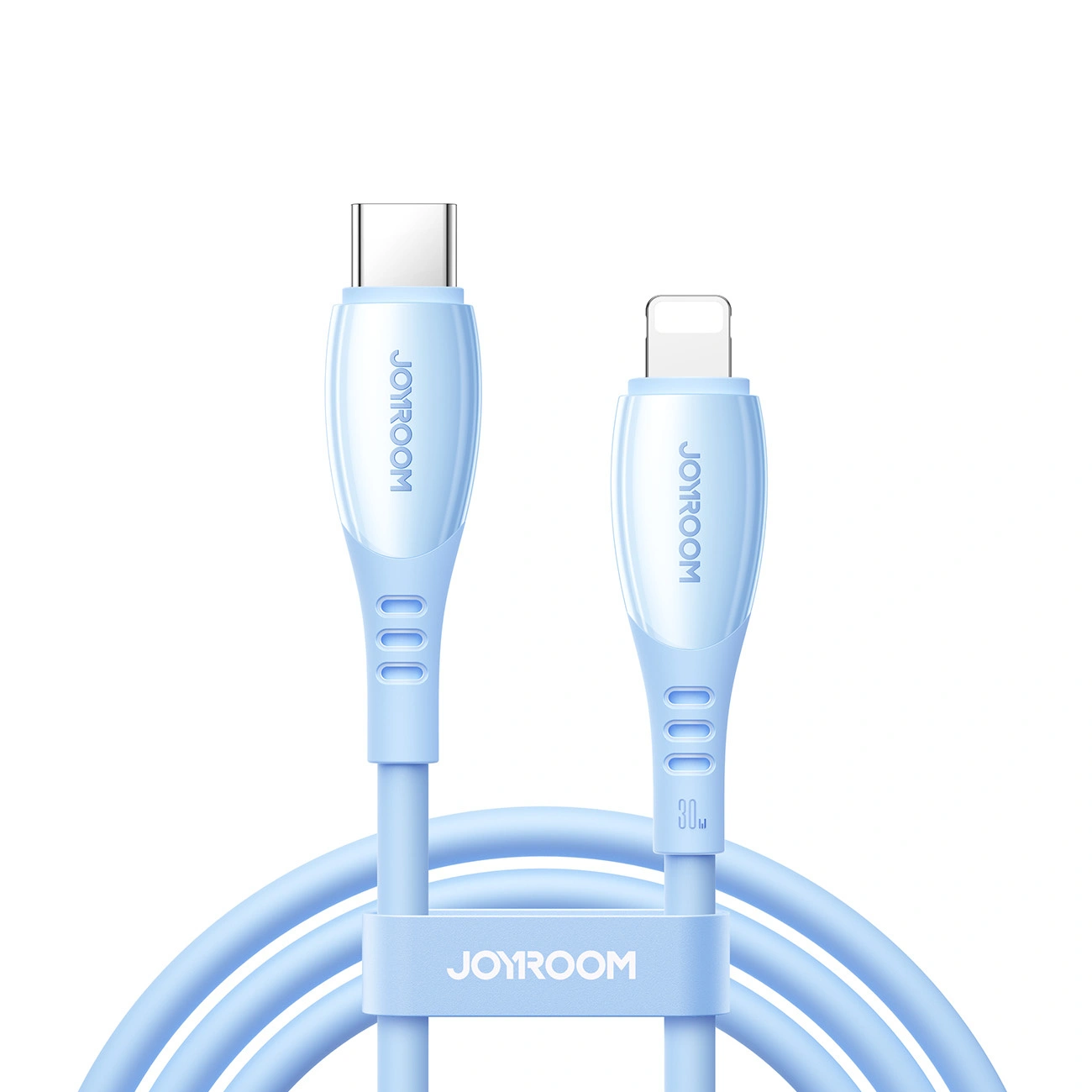 Câble de Données et de Charge USB-C - Lightning Joyroom S-A59 Vibrant, 30W, 1.2m, Bleu
