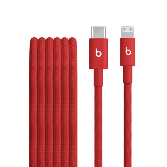 Câble de Données et de Charge USB-C - Lightning Beats, 1.5m, Rouge MFEH4ZM/A