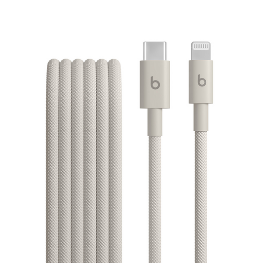 USB-C to Lightning Beats Data and Charging Cable, 1.5m, Beige MDGL4ZM/A