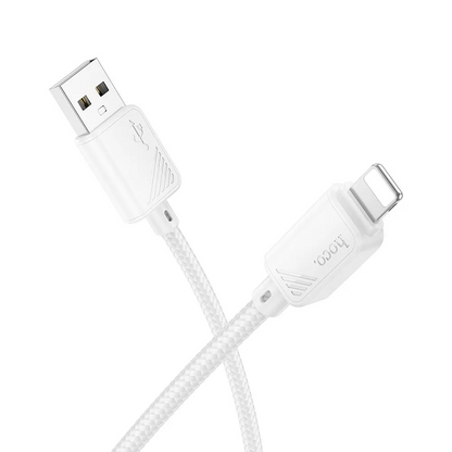 Câble de Données et de Charge USB-A - Lightning HOCO X113, 18W, 1m, Blanc