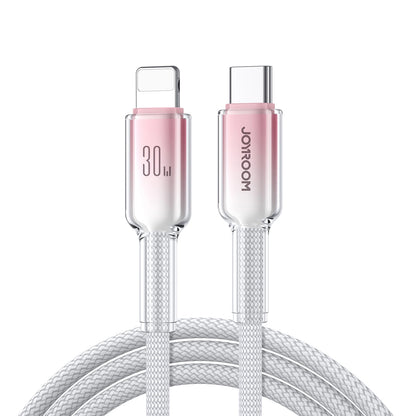 Câble de données et de charge USB-C - Lightning Joyroom S-A42, 30W, 1,2m, Blanc