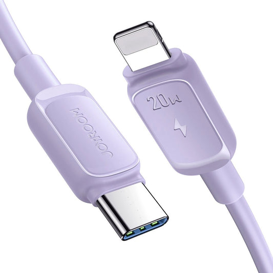 Câble de données et de charge USB-C - Lightning Joyroom S-A14, 20W, 1,2m, Violet