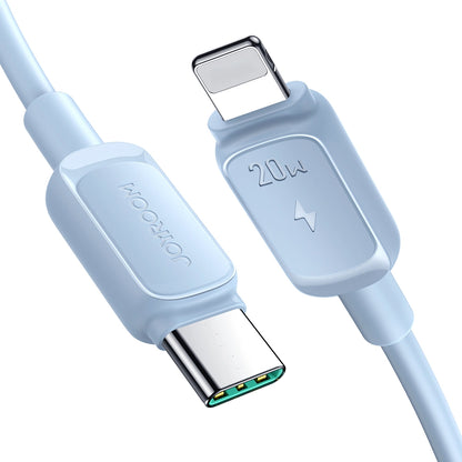 Câble de données et de charge USB-C - Lightning Joyroom S-A14, 20W, 1,2m, Bleu