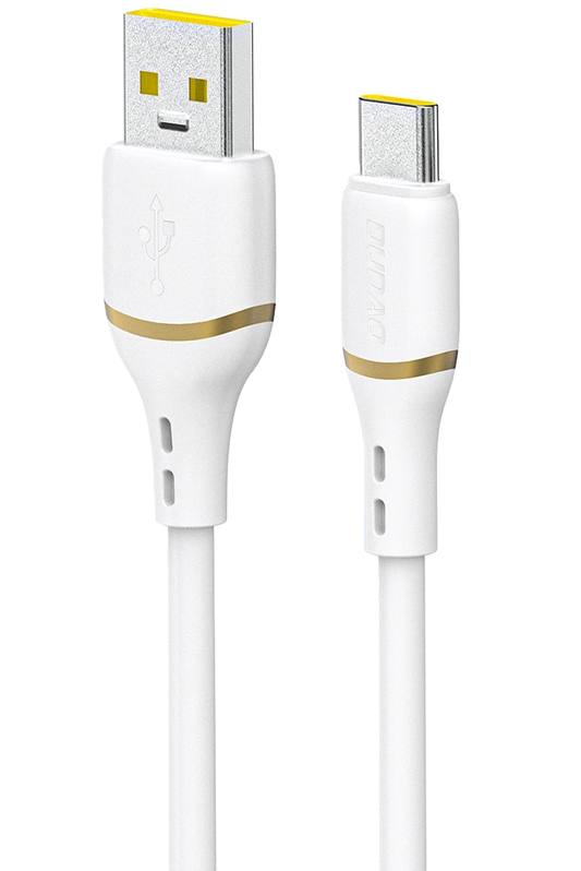 Câble de données et de charge USB-A - USB-C Dudao L25T, 100W, 1m, Blanc