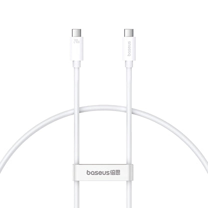 Câble de données et de charge USB-C - USB-C Baseus Superior Series 2, 240W, 1m, blanc P10365200211-02