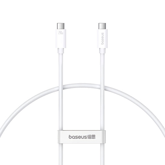 Câble de données et de charge USB-C - USB-C Baseus Superior Series 2, 240W, 1m, blanc P10365200211-02