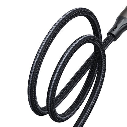 Câble de Données et de Charge USB-C - USB-C Joyroom S-A25 Light-Speed, 100W, 1.2m, Noir