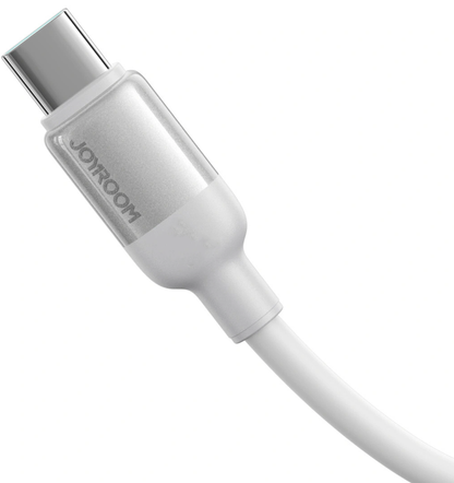 Câble de données et de charge USB-A - USB-C Joyroom S-A62 Lively, 18W, 1,2m, Blanc