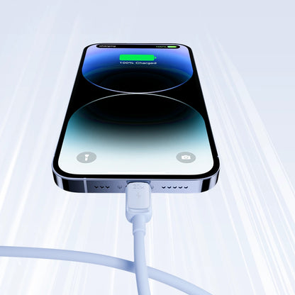 Câble de données et de charge USB-C - Lightning Joyroom S-A14, 20W, 1,2m, Bleu