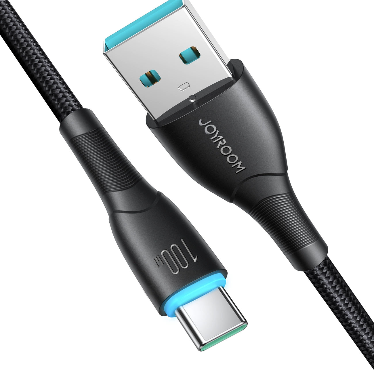 Câble de Données et de Charge USB-A - USB-C Joyroom S-A32, 100W, 1m, Noir