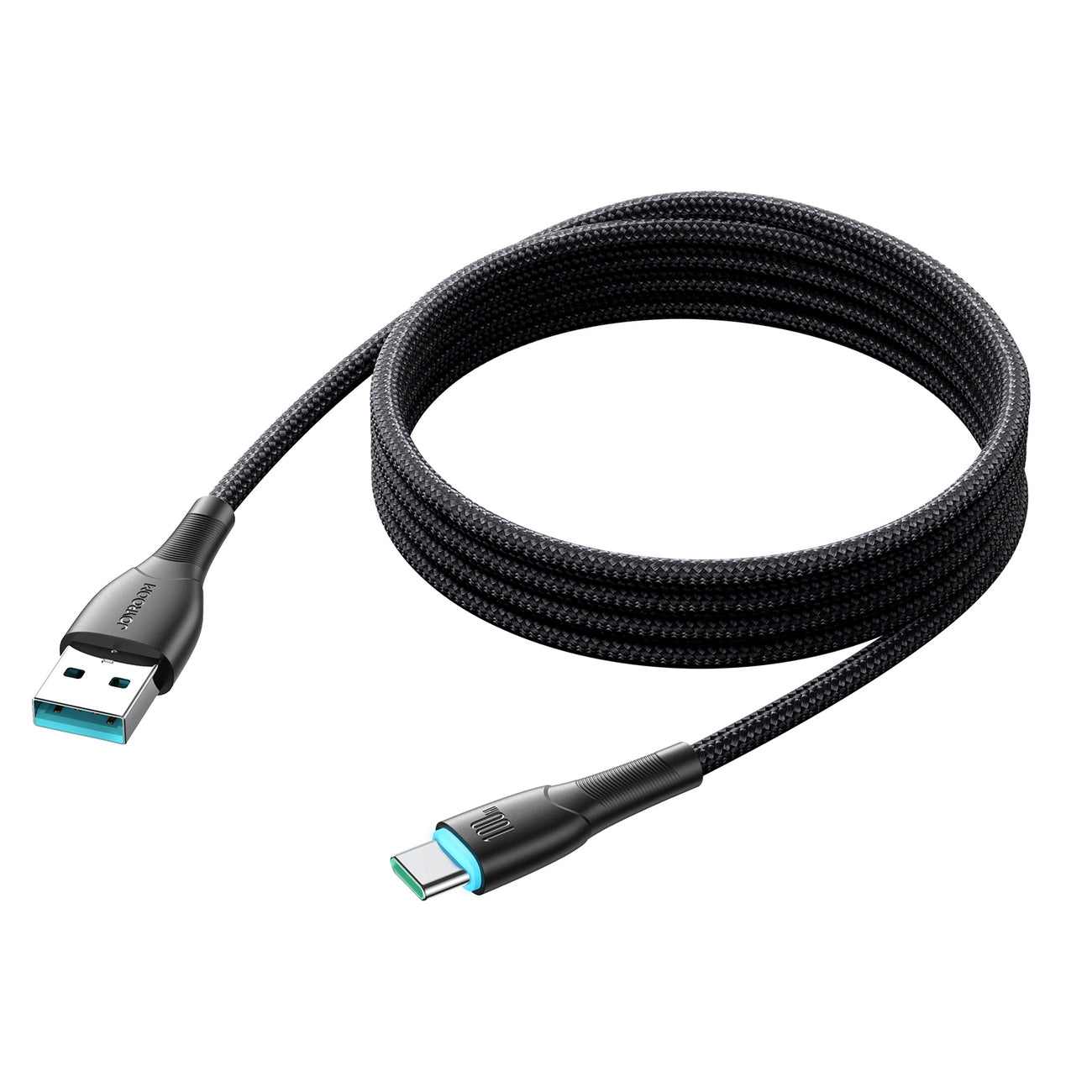 Câble de Données et de Charge USB-A - USB-C Joyroom S-A32, 100W, 1m, Noir