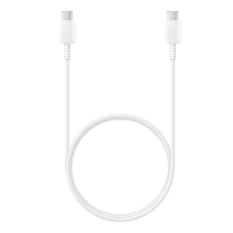 Câble de données et de charge USB-C - USB-C Samsung EP-DA705, 25W, 1m, blanc EP-DA705BWEGWWW