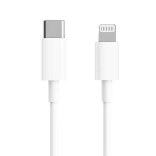 Câble de données et de charge Xiaomi USB-C vers Lightning USB-C - Lightning Xiaomi, 18W, 1m, blanc BHR4421GL