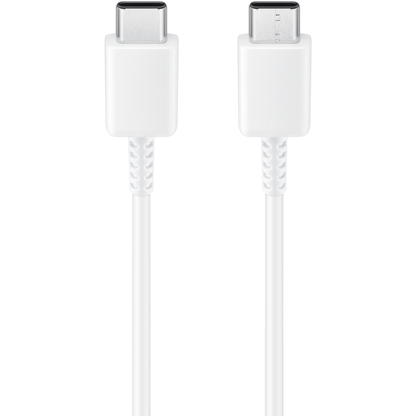 Câble de Données et de Charge USB-C - USB-C Samsung EP-DN980BWE, 25W, 1m, Blanc GH39-02115A