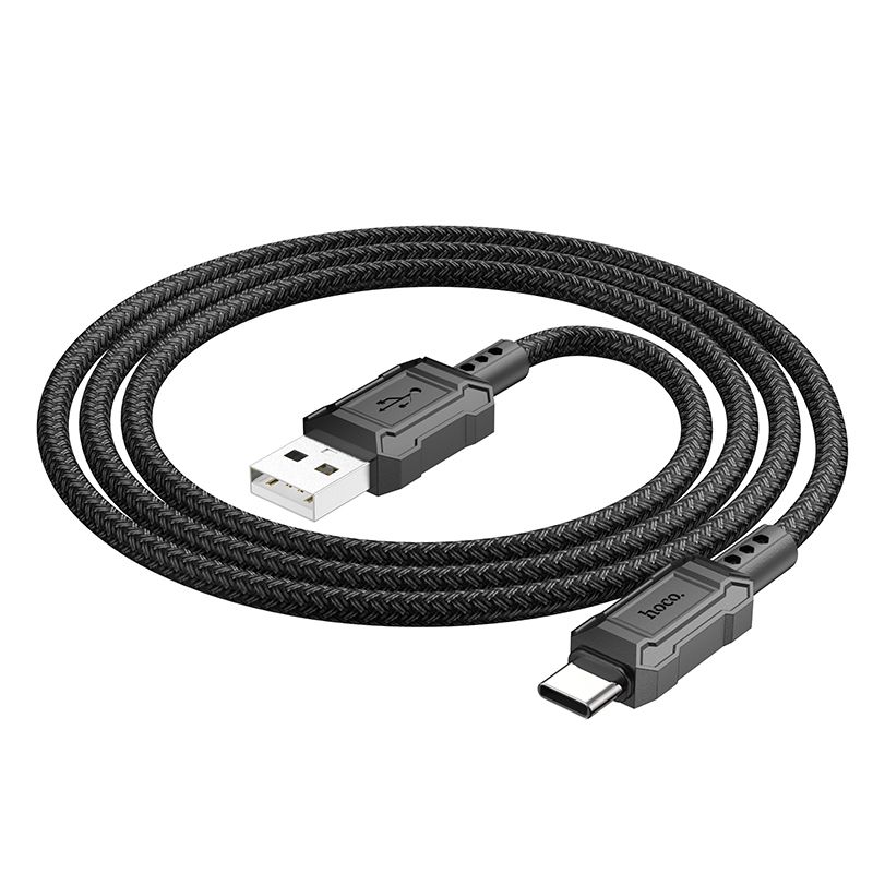 Câble de données et de charge USB-A - USB-C HOCO Leader X94, 18W, 1m, noir 