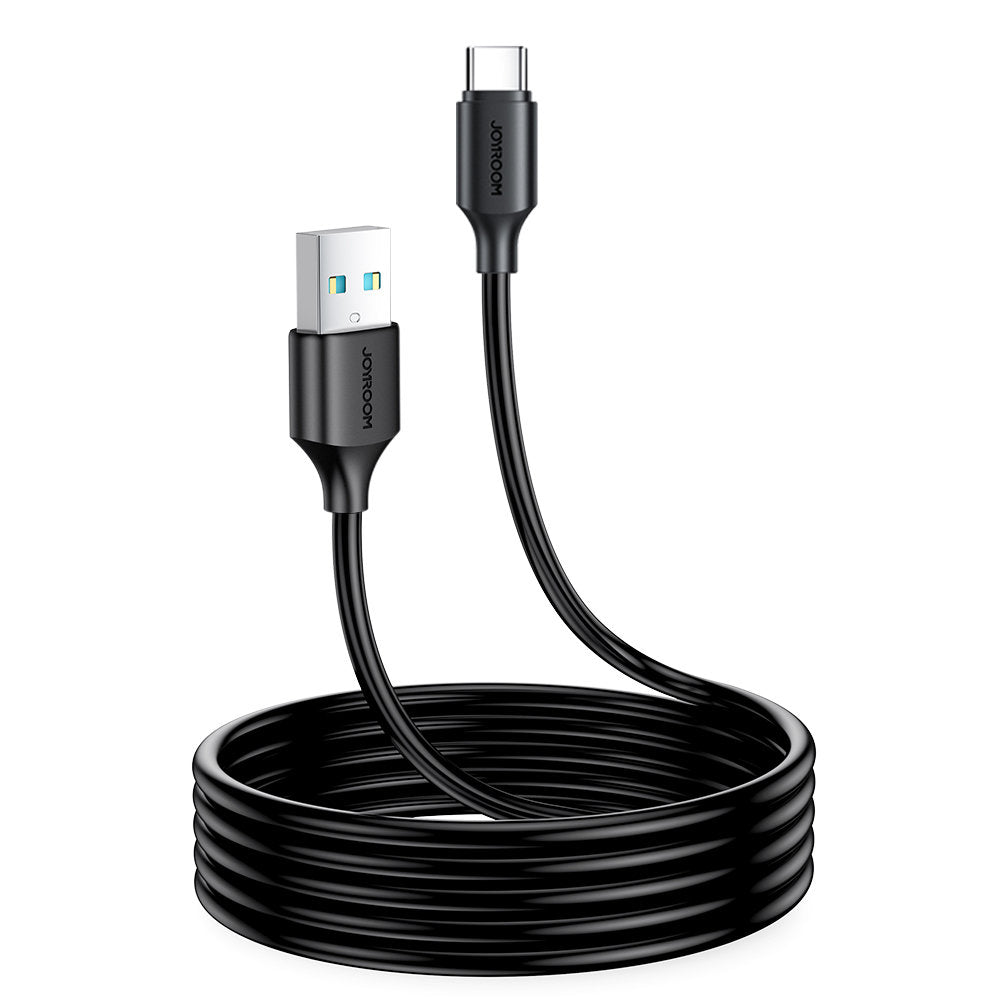 Câble de données et de charge USB-A - USB-C Joyroom S-UC027A9, 18W, 2m, noir 