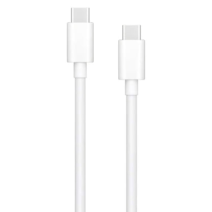 Câble de données et de charge USB-C - USB-C Oppo DL149, 65W, 1m, blanc