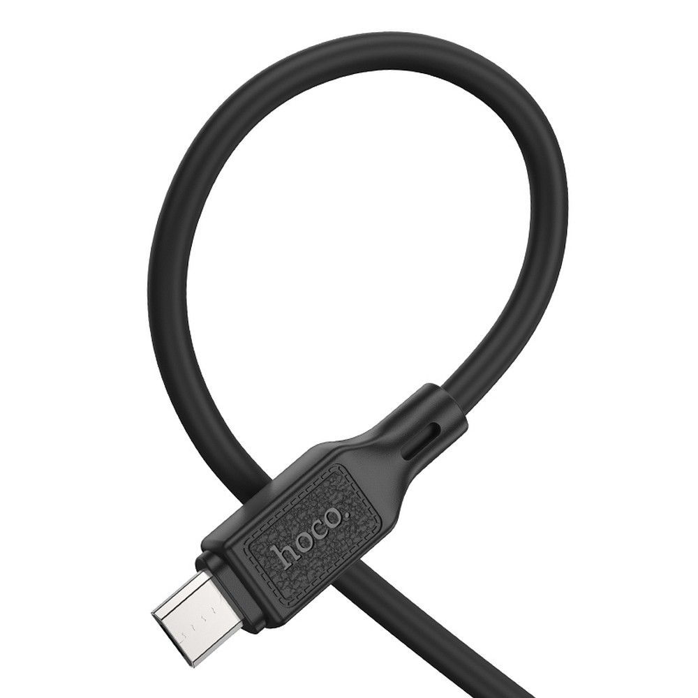 Câble de données et de chargement USB-A - microUSB HOCO X90, 18W, 1m, Noir 