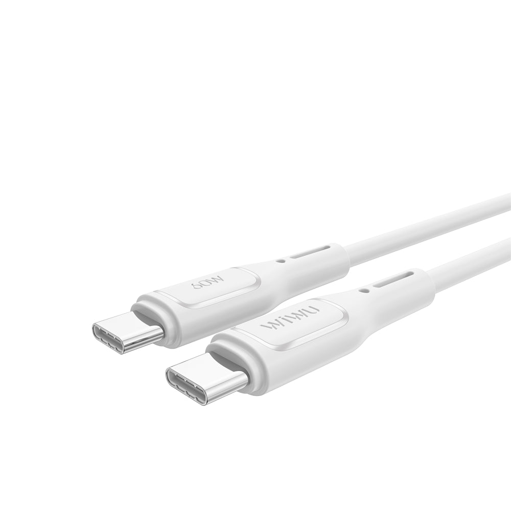 USB-C - Câble de données et de charge USB-C WiWu Wi-C043E Starlink, 60W, 1m, blanc