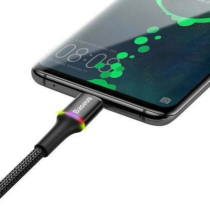 Câble de données et de charge USB-A à USB-C Baseus Halo, 18W, 3m, noir 