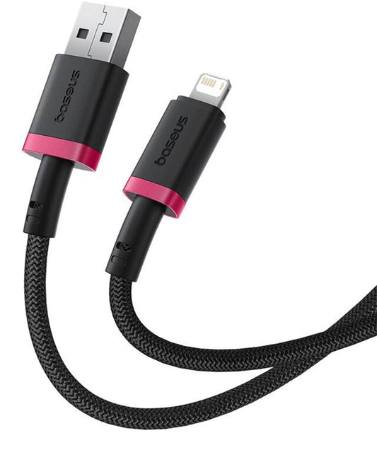 Câble de Données et de Charge USB-A - Lightning Baseus Dura Series, 18W, 1m, Rouge P10377801U01-01