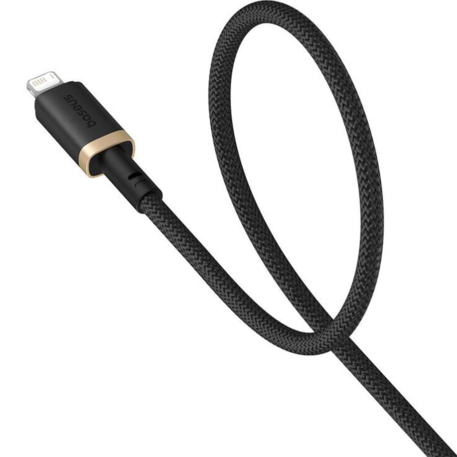 Câble de Données et de Charge USB-A - Lightning Baseus Dura Series, 18W, 2m, Doré P10377801U01-02