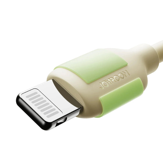 Câble de Données et de Charge USB-C - Lightning Joyroom S-A53, 30W, 2m, Beige